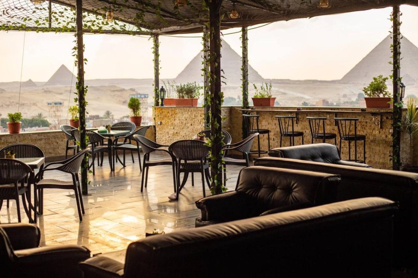 King Khafren View Inn Kafret el-Gabal Esterno foto