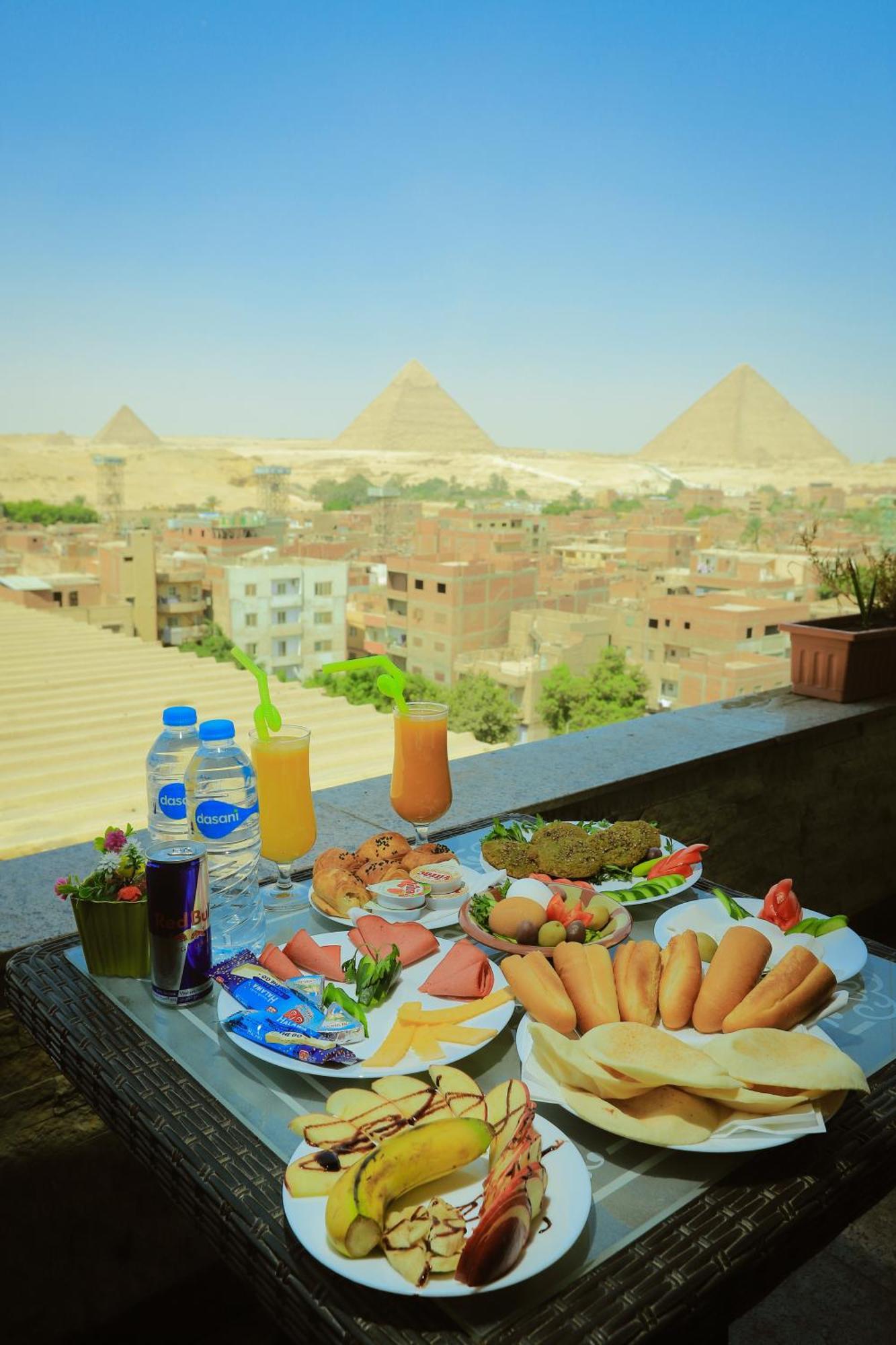 King Khafren View Inn Kafret el-Gabal Esterno foto